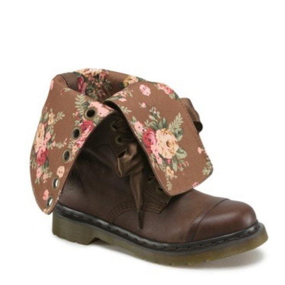 SOLD! Dr. Martens Triumph Fold Down Combat Boots - Picture 8 of 8